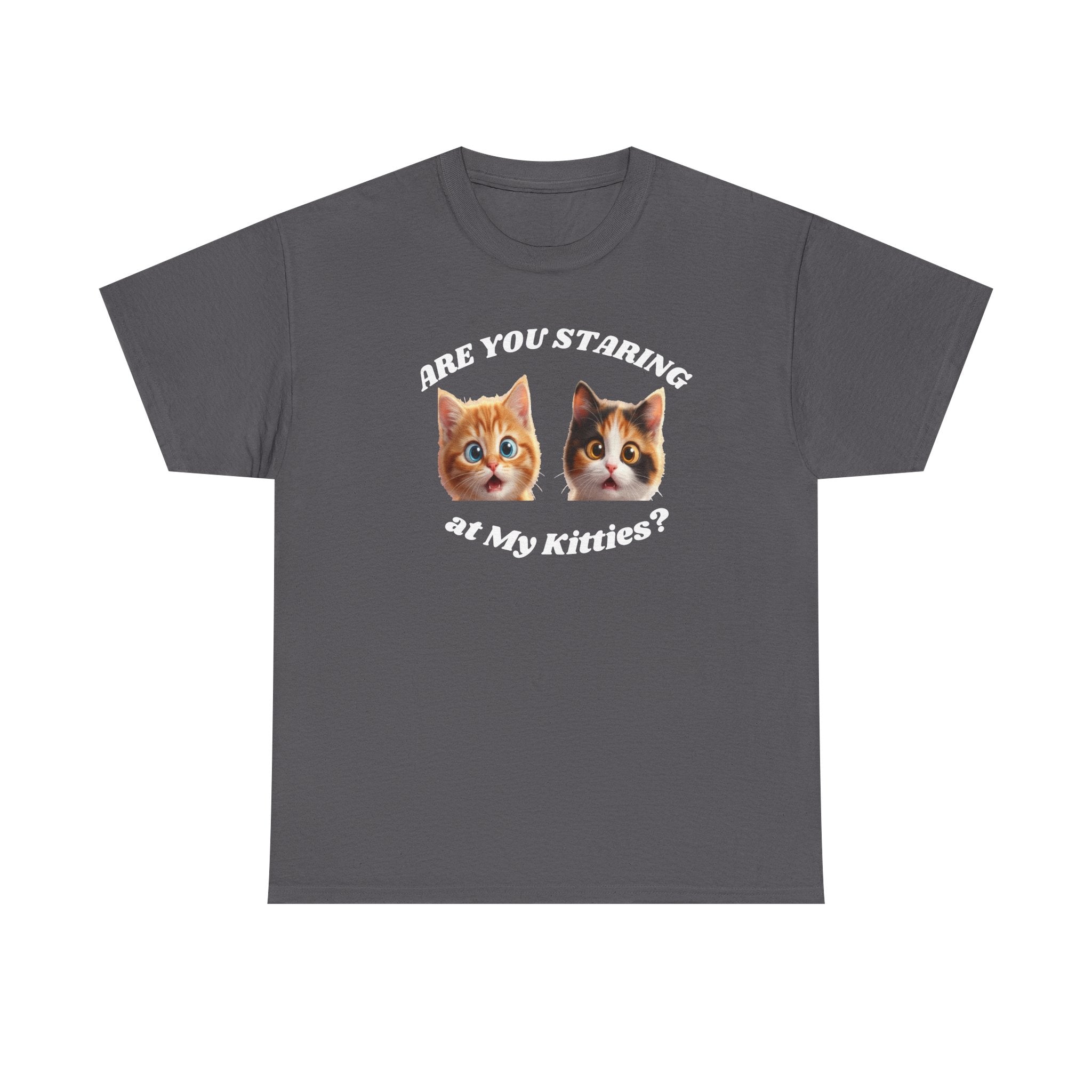 Silly Cat "Are You Staring" Tshirt