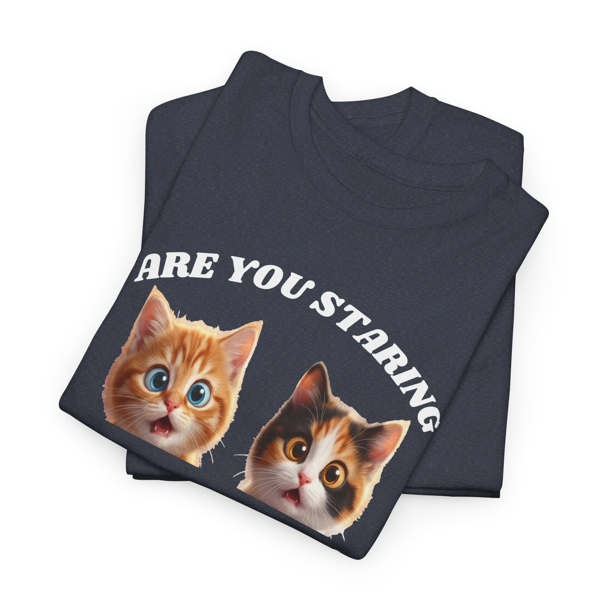 Silly Cat "Are You Staring" Tshirt