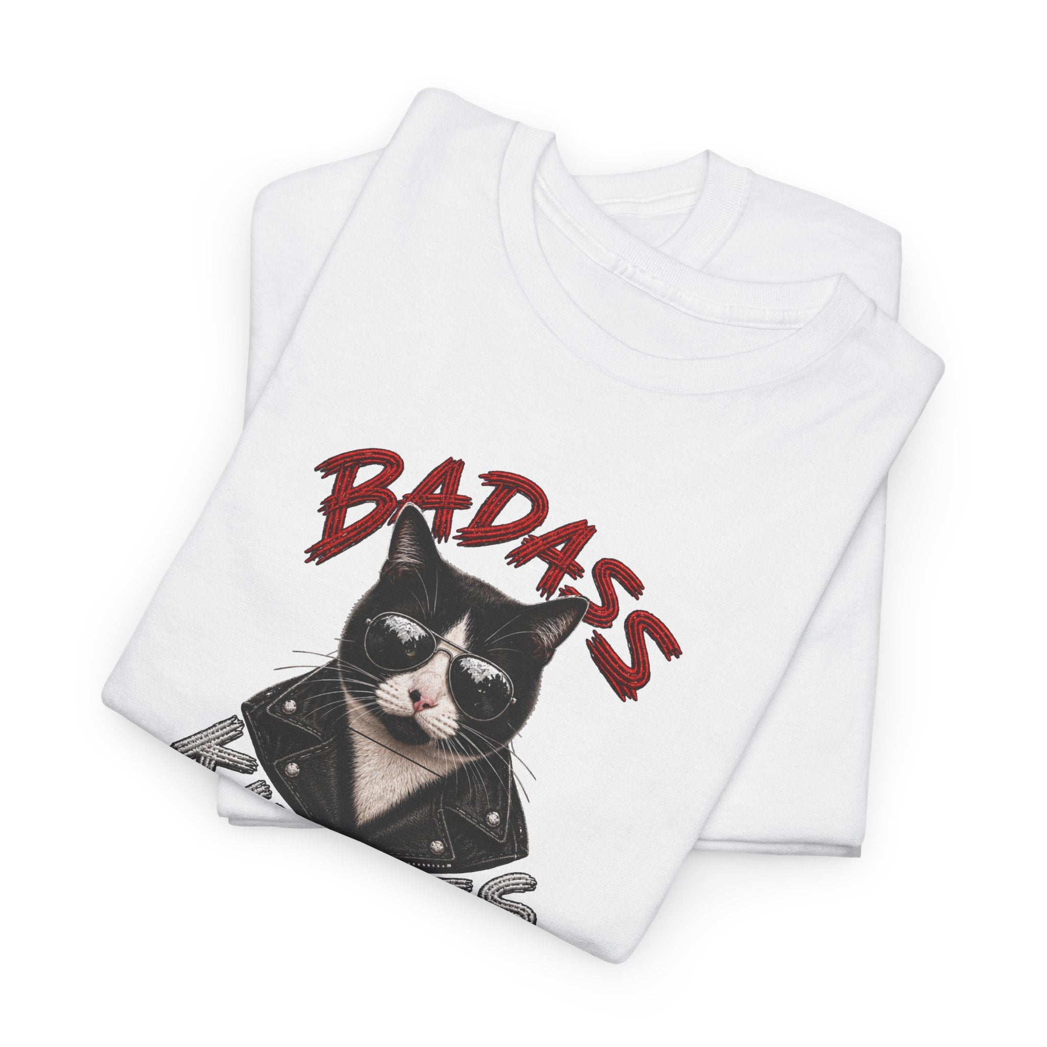 Bad-Ass Kitties™ Tee | Bruno Graphic Cat T-Shirt