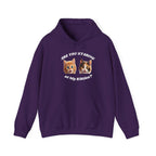 Cat Funny "Are You Staring?" Comfy Hoodie