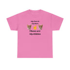 Cat Lovers "My Face is Up Here" Hilarious T-shirt