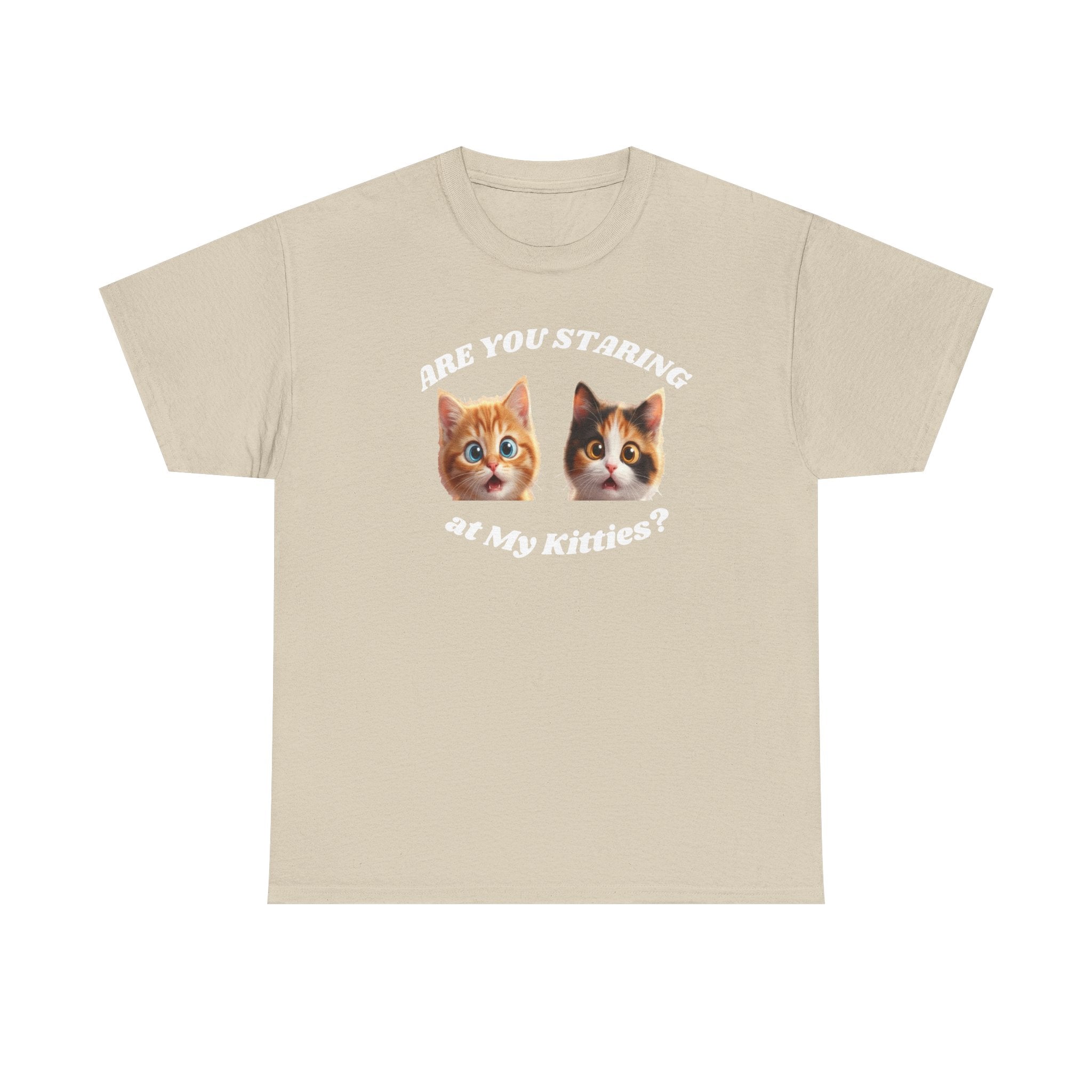 Silly Cat "Are You Staring" Tshirt