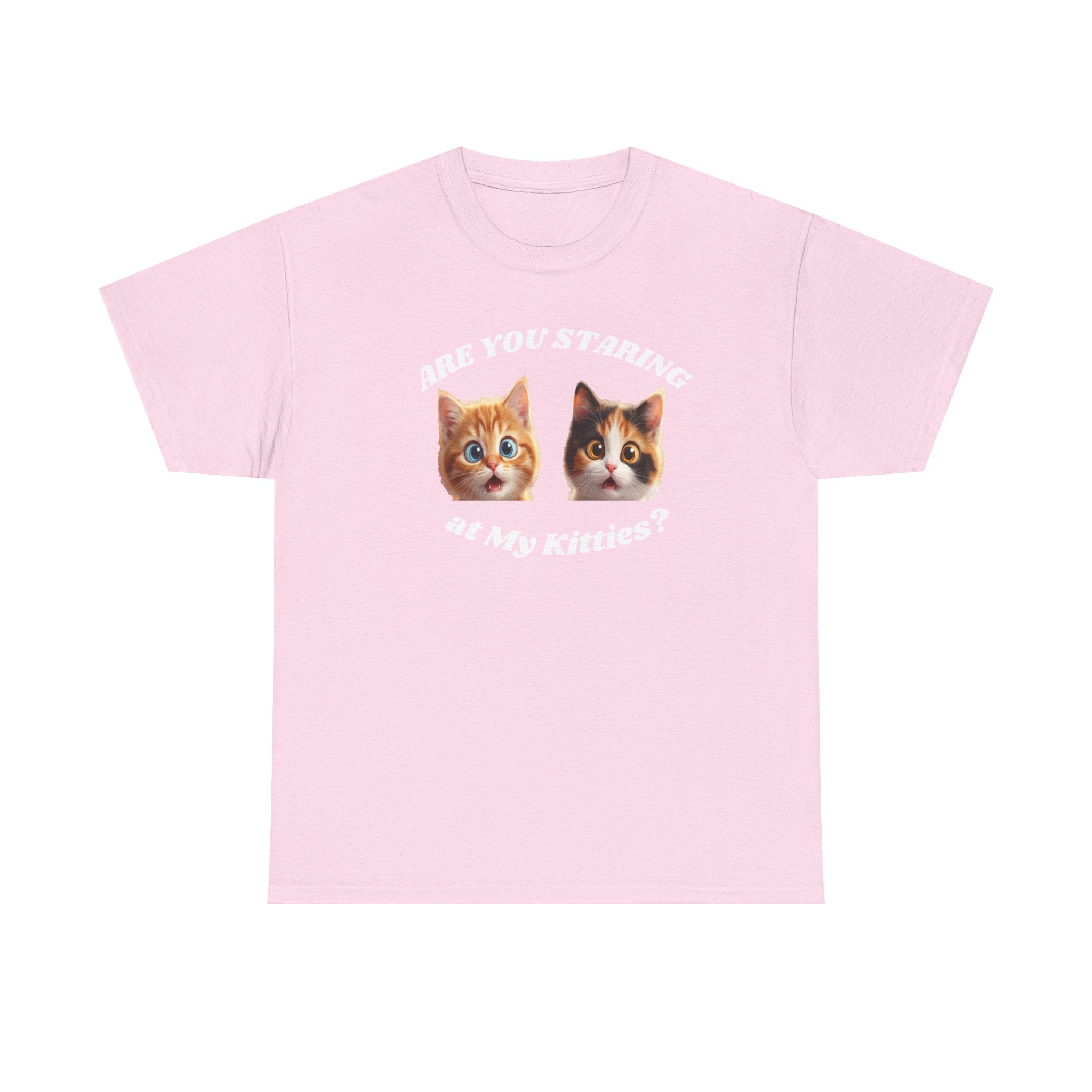 Silly Cat "Are You Staring" Tshirt