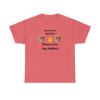 Cat Lovers "My Face is Up Here" Hilarious T-shirt