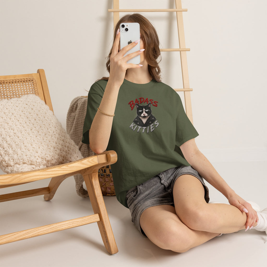 Bad-Ass Kitties™ Tee | Bruno Graphic Cat T-Shirt