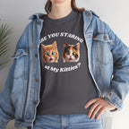 Silly Cat "Are You Staring" Tshirt