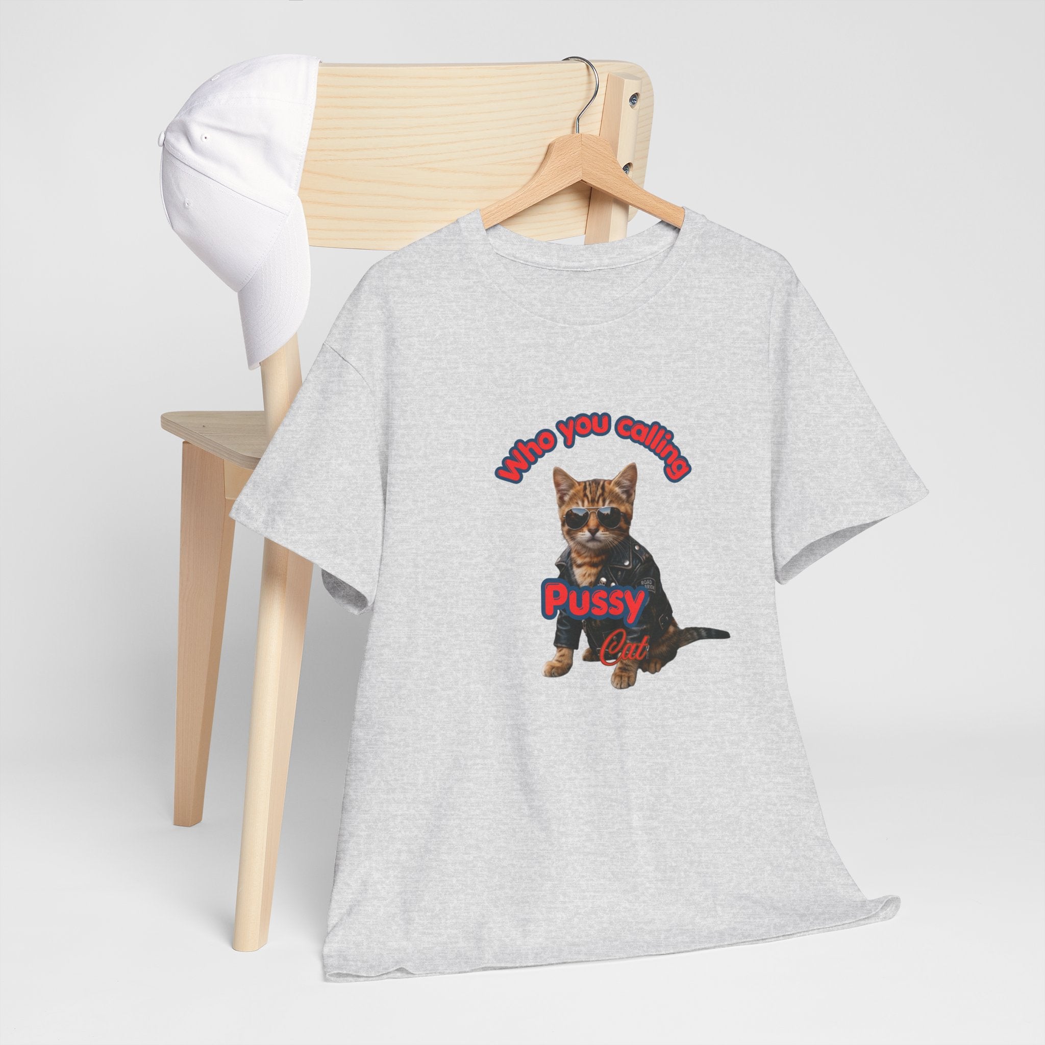 Crazy "Pussy Cat" Funny T-shirt