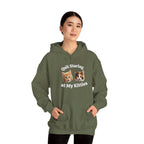 Cat Hilarious "Quit Staring" Fun Hoodie