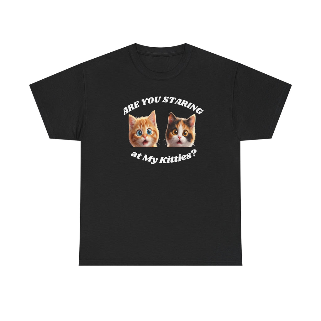 Silly Cat "Are You Staring" Tshirt