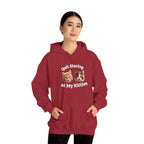 Cat Hilarious "Quit Staring" Fun Hoodie