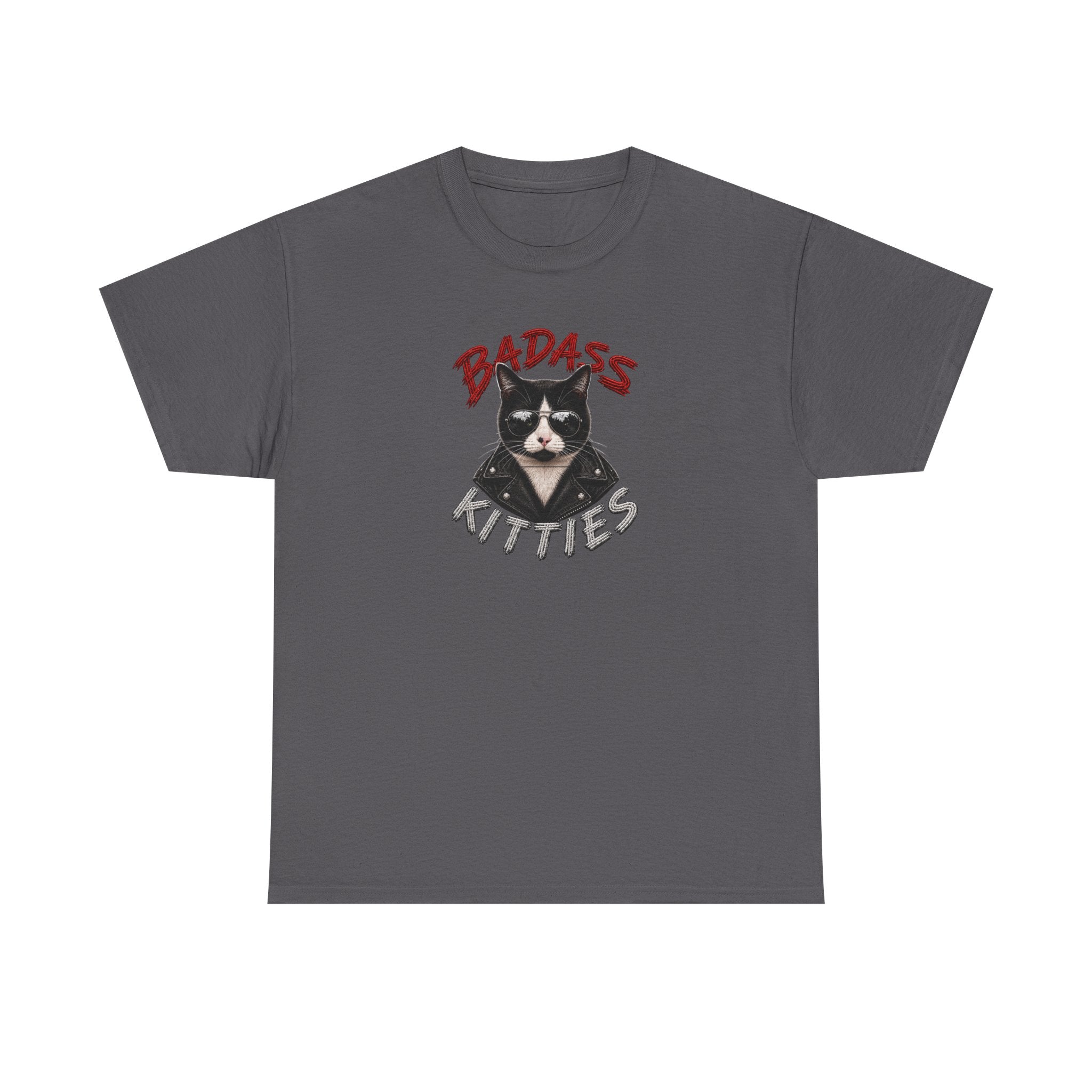 Bad-Ass Kitties™ Tee | Bruno Graphic Cat T-Shirt