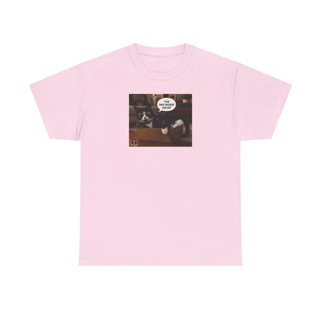 Cat Meme-This Was Bigger Online – Funny Badass Cat T-Shirt