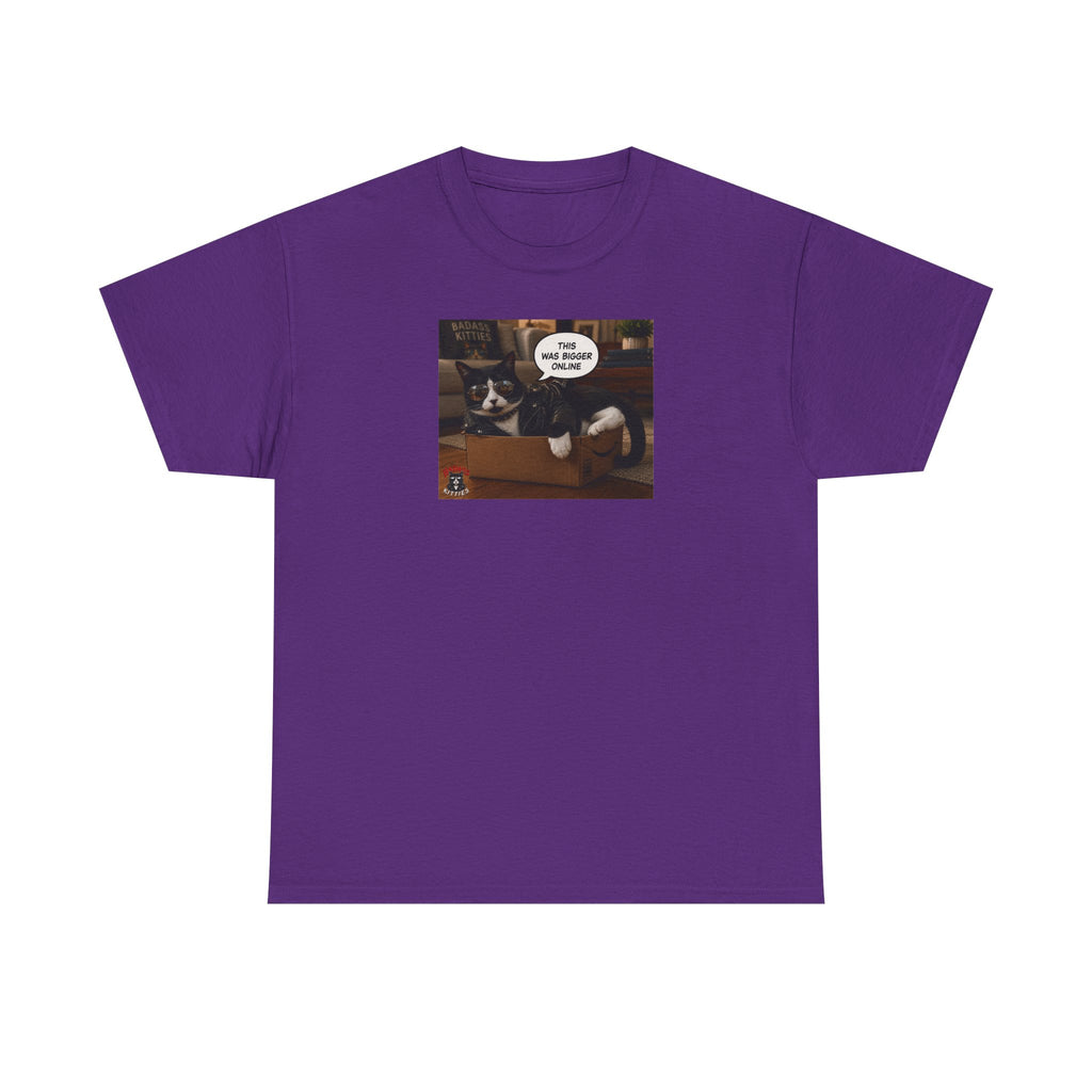 Cat Meme-This Was Bigger Online – Funny Badass Cat T-Shirt