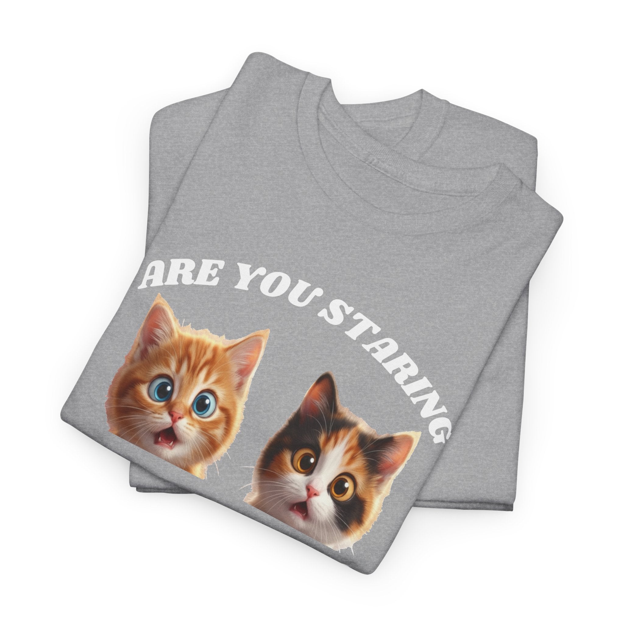Silly Cat "Are You Staring" Tshirt