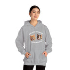 Cat Funny "Are You Staring?" Comfy Hoodie