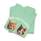 Silly Cat "Are You Staring" Tshirt