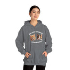 Cat Funny "Are You Staring?" Comfy Hoodie