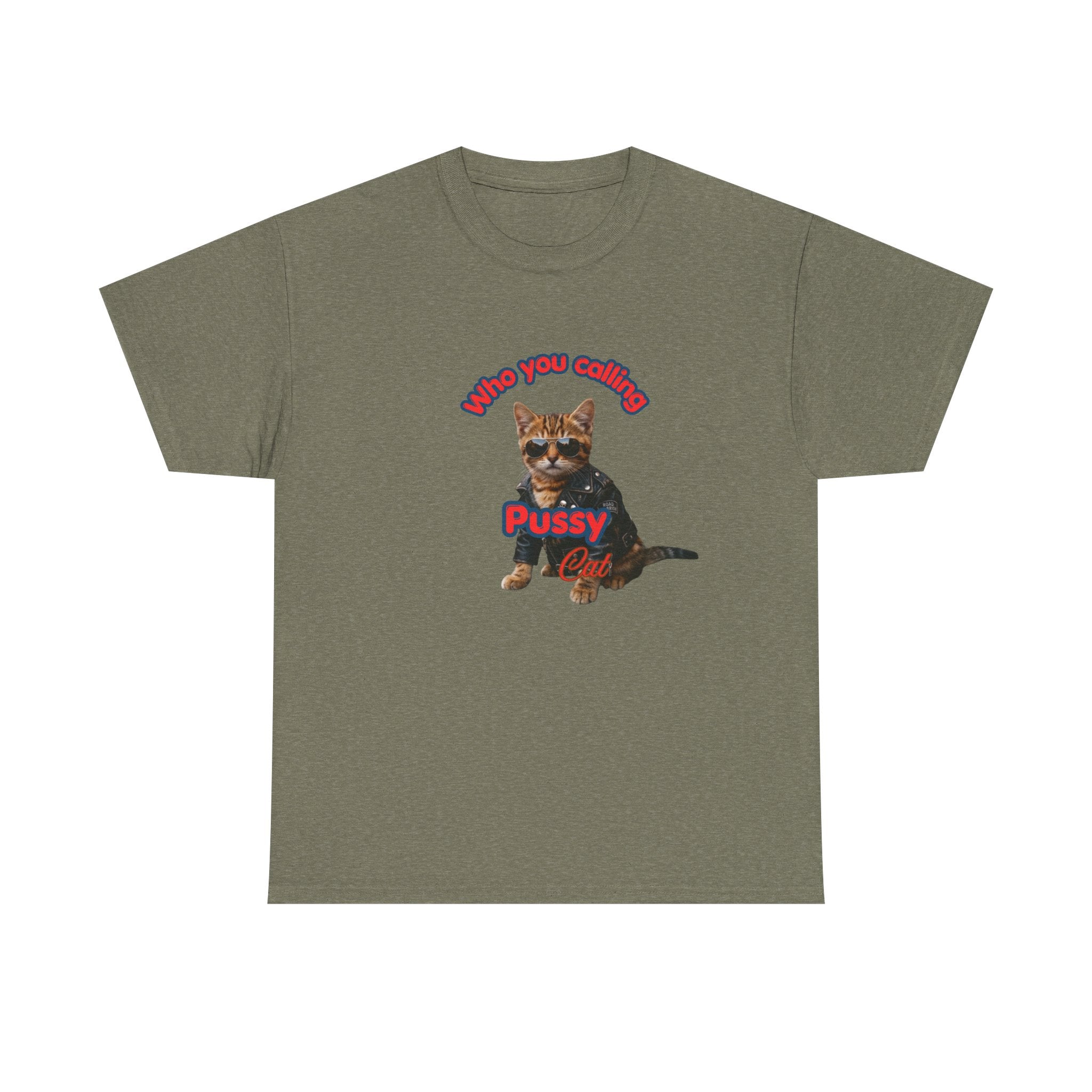 Crazy "Pussy Cat" Funny T-shirt