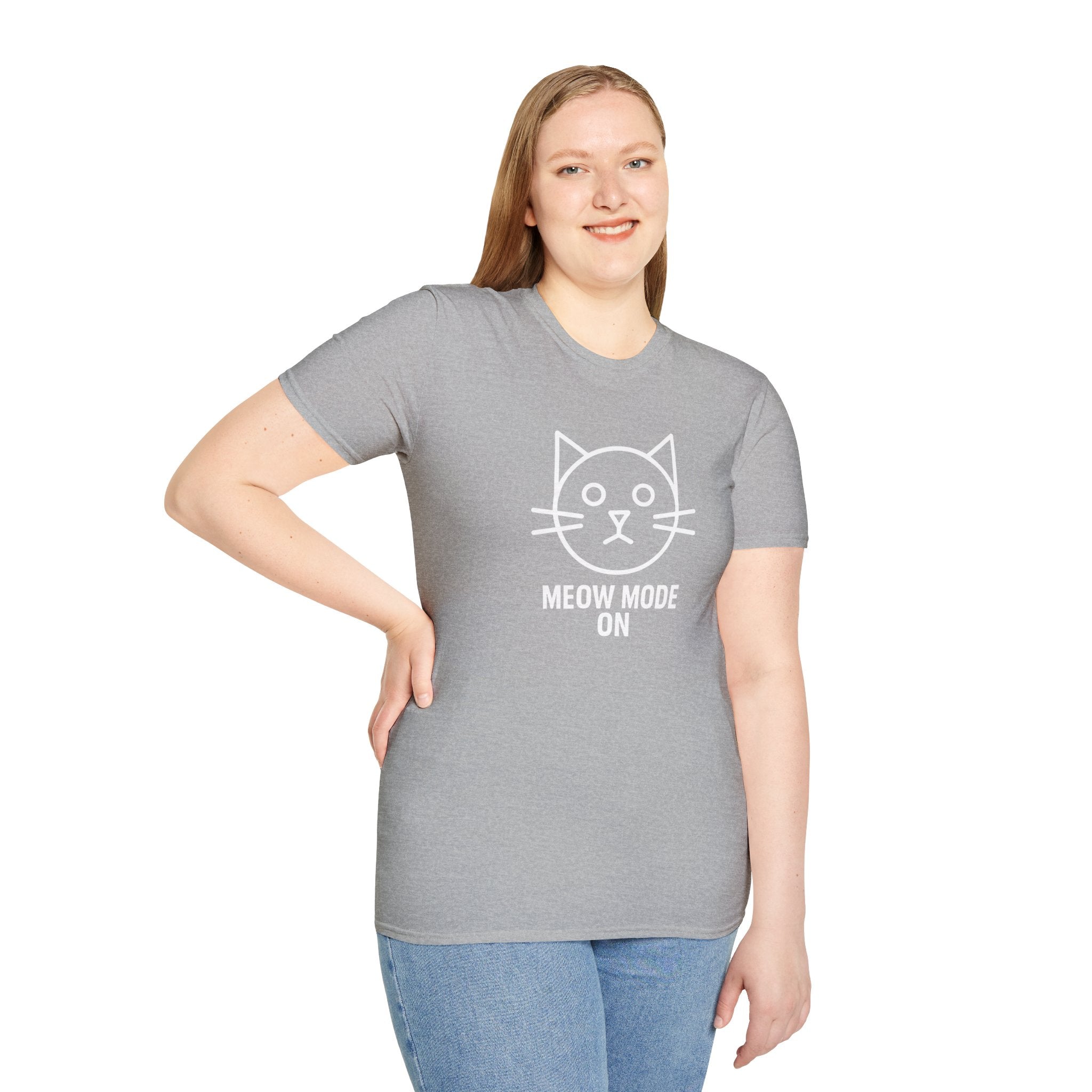 Meow Mode On T-Shirt