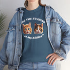 Silly Cat "Are You Staring" Tshirt
