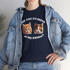 Silly Cat "Are You Staring" Tshirt
