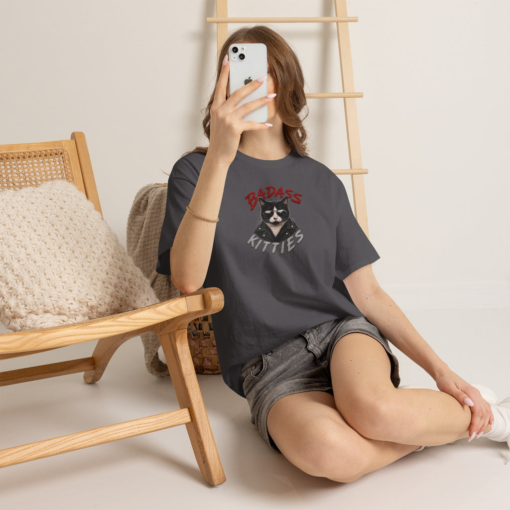 Bad-Ass Kitties™ Tee | Bruno Graphic Cat T-Shirt