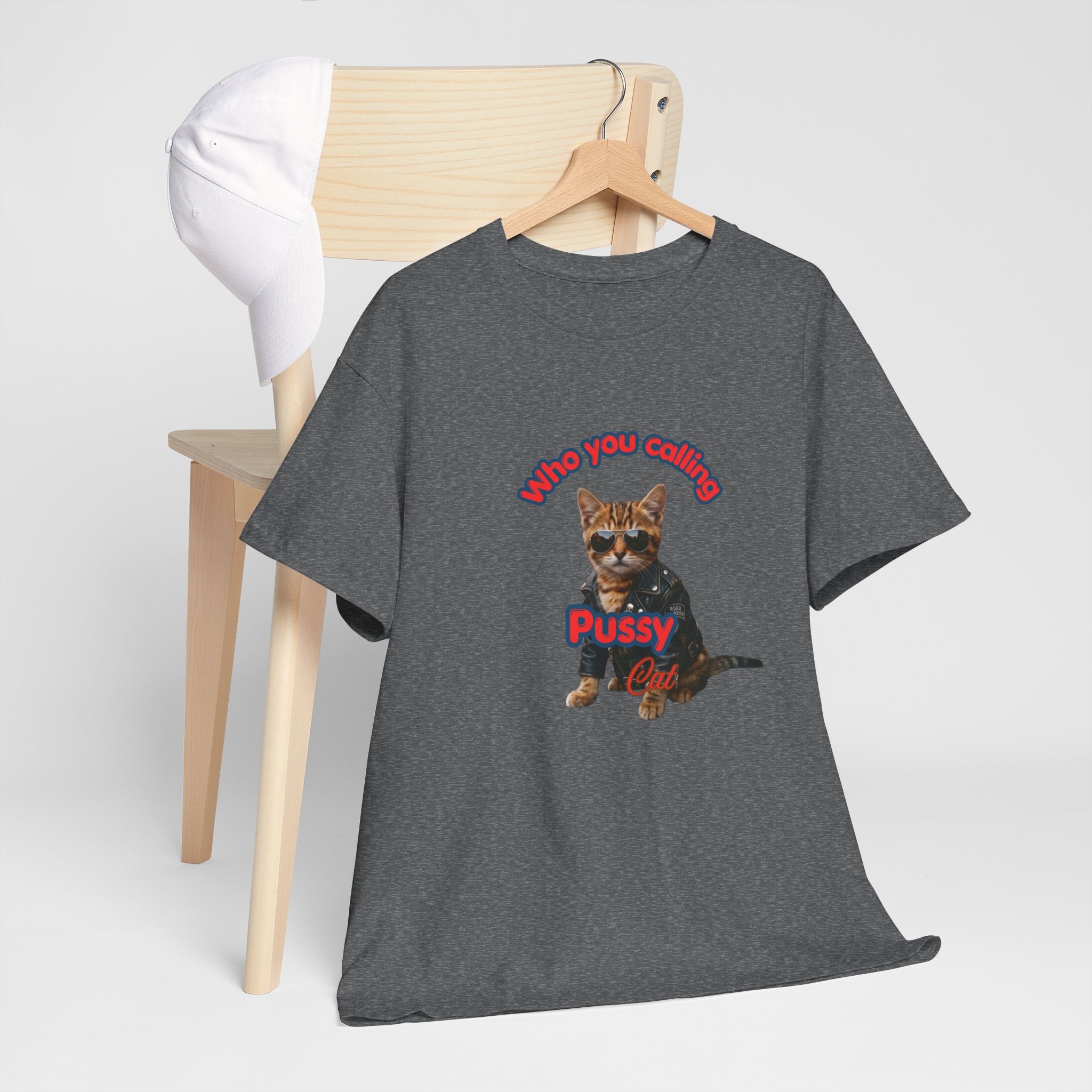 Crazy "Pussy Cat" Funny T-shirt