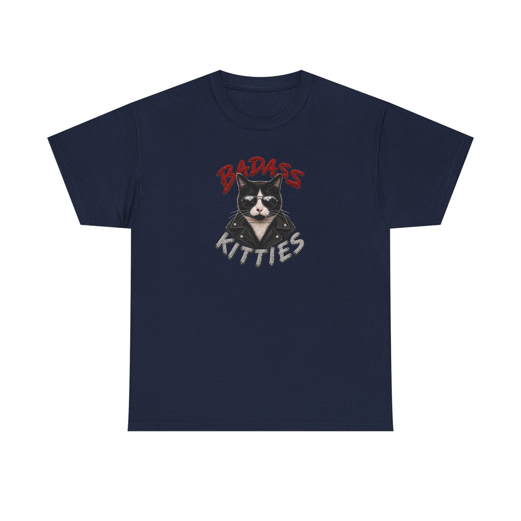 Bad-Ass Kitties™ Tee | Bruno Graphic Cat T-Shirt