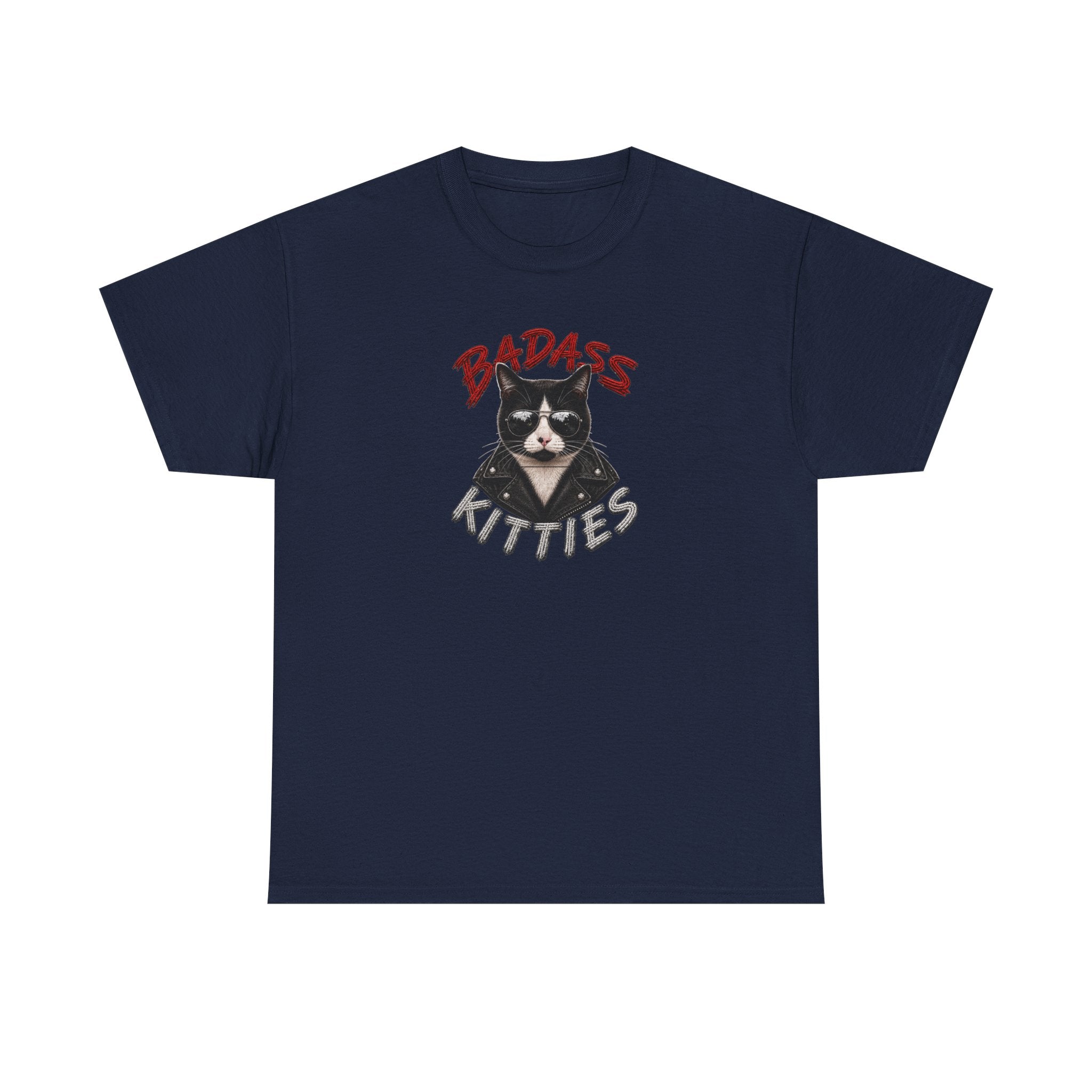 Bad-Ass Kitties™ Tee | Bruno Graphic Cat T-Shirt