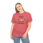 Cat Lovers "My Face is Up Here" Hilarious T-shirt