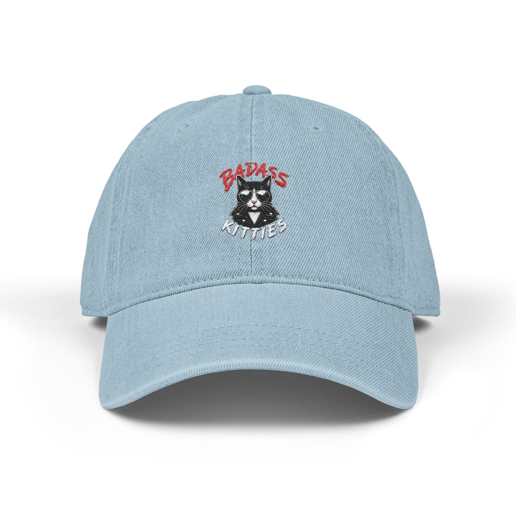 Badass Kitties Embroidered Dad Cap | Funny Cat Lover Hat
