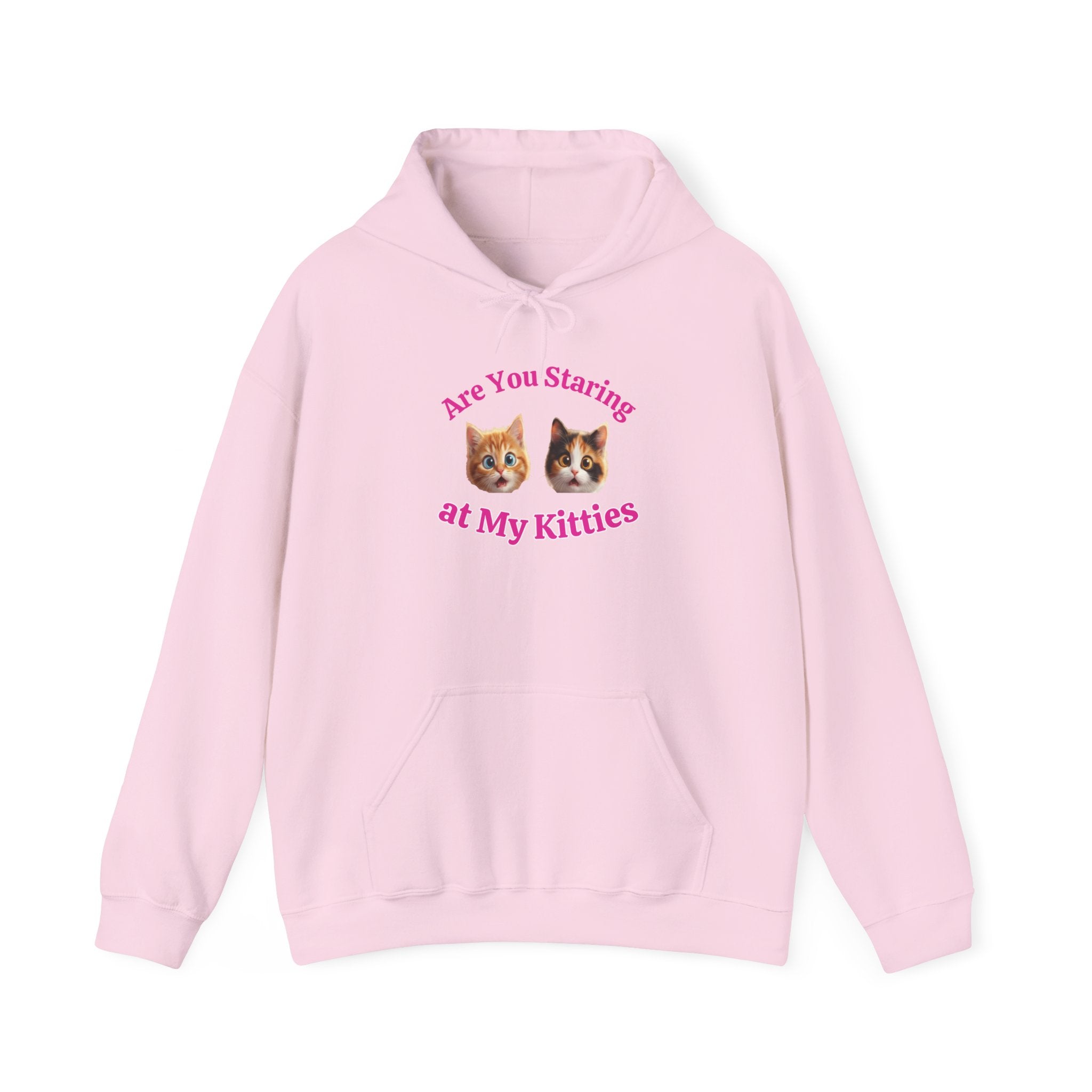 Cat Fun "Are You Staring" Hilarious Hoodie