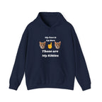 Cat Lovers Hilarious Hoodie "My Face is Up Here"