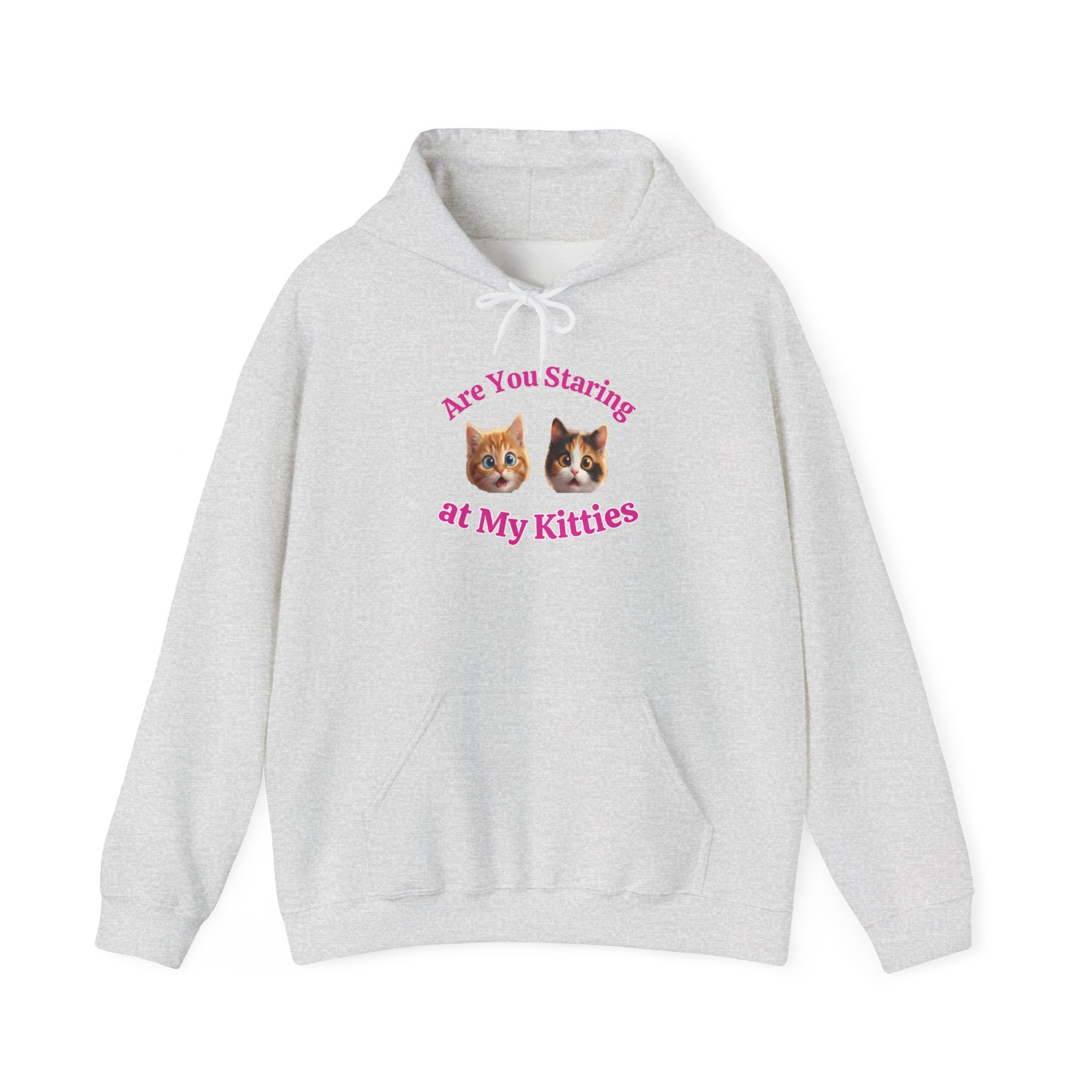 Cat Fun "Are You Staring" Hilarious Hoodie
