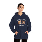 Cat Funny "Are You Staring?" Comfy Hoodie