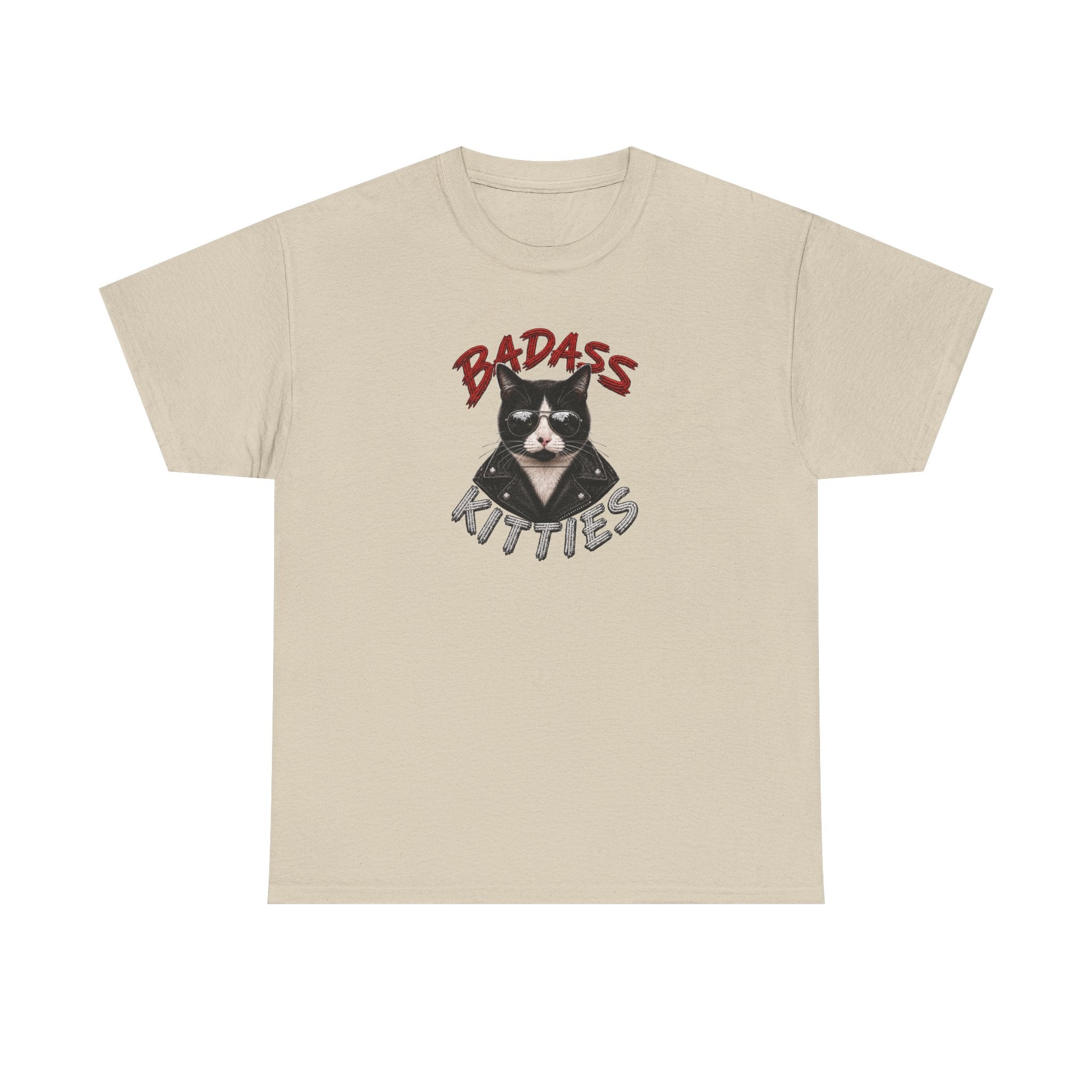 Bad-Ass Kitties™ Tee | Bruno Graphic Cat T-Shirt