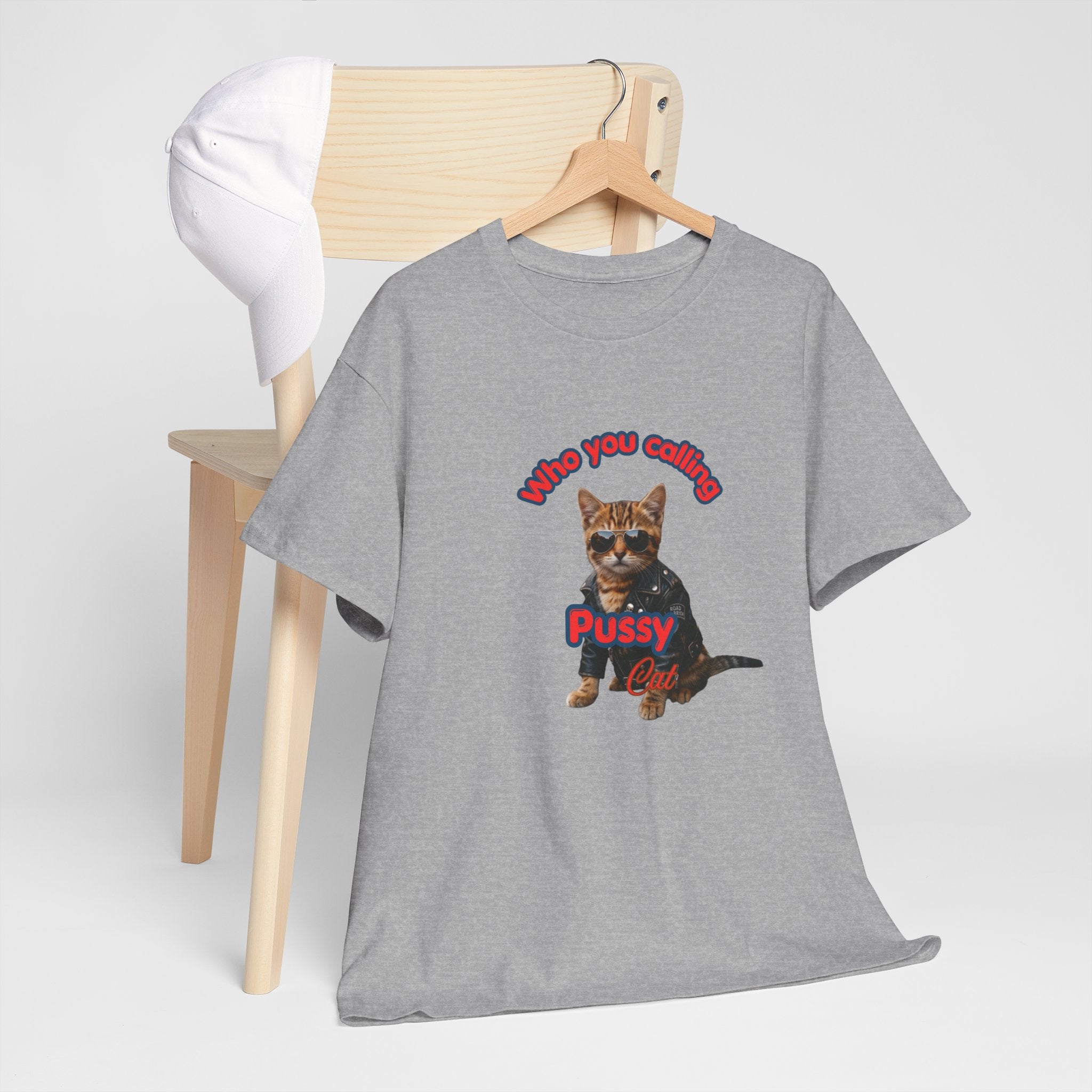 Crazy "Pussy Cat" Funny T-shirt