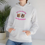 Cat Fun "Are You Staring" Hilarious Hoodie