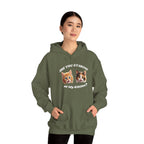 Cat Funny "Are You Staring?" Comfy Hoodie