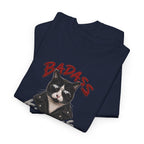 Bad-Ass Kitties™ Tee | Bruno Graphic Cat T-Shirt