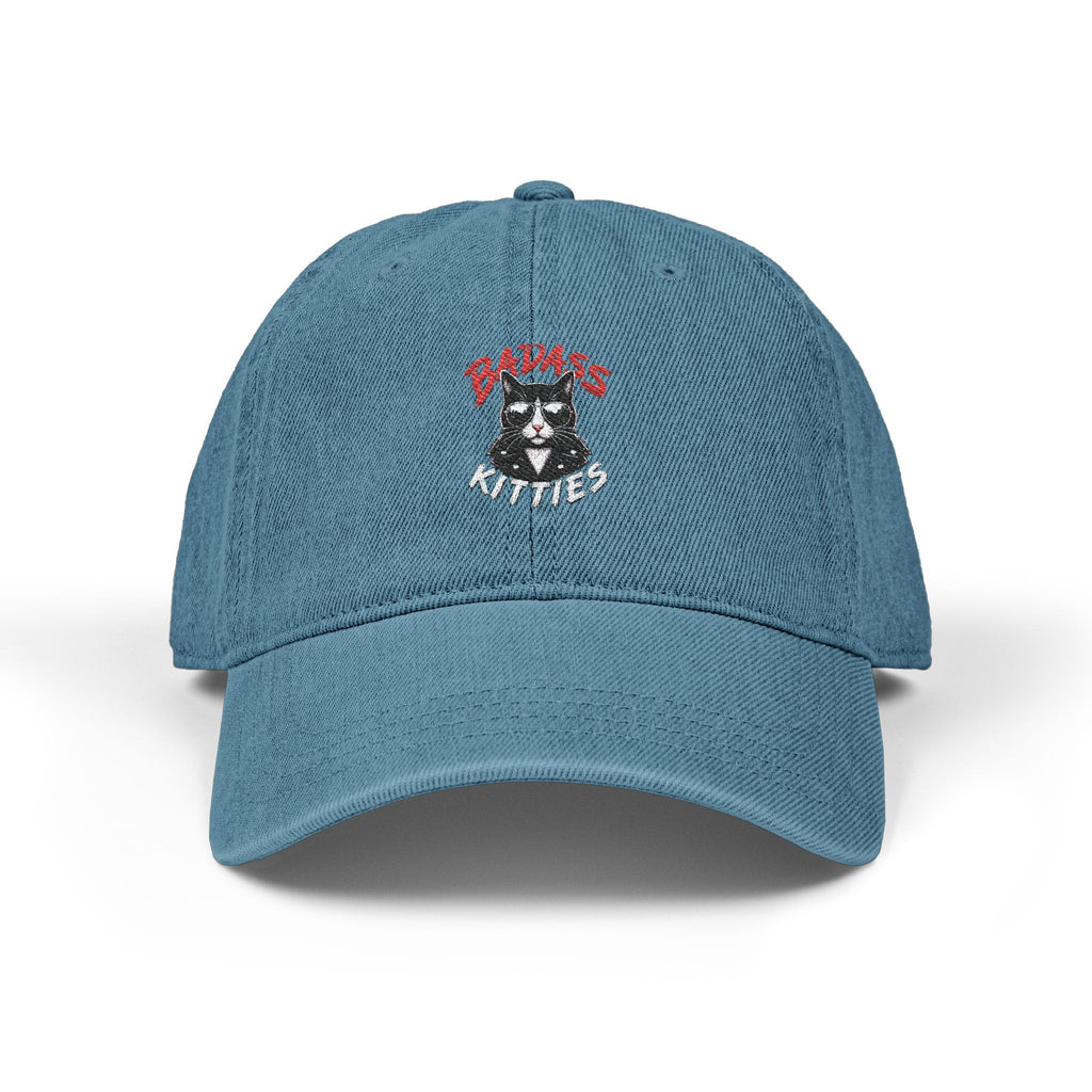 Badass Kitties Embroidered Dad Cap | Funny Cat Lover Hat