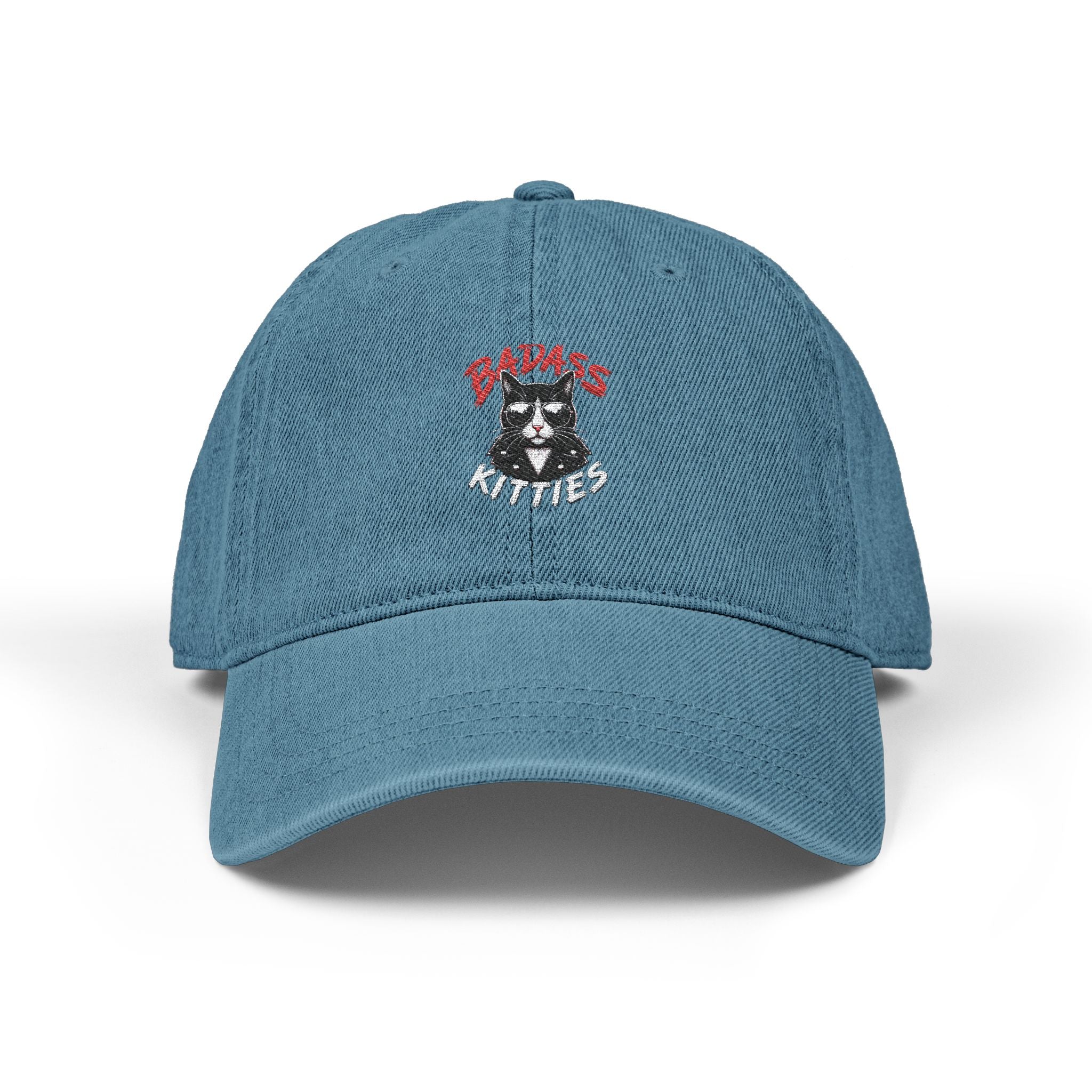 Badass Kitties Embroidered Dad Cap | Funny Cat Lover Hat
