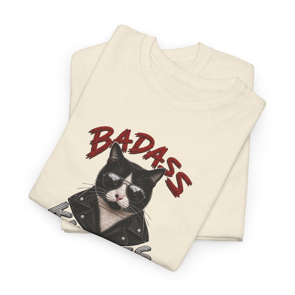 Bad-Ass Kitties™ Tee | Bruno Graphic Cat T-Shirt