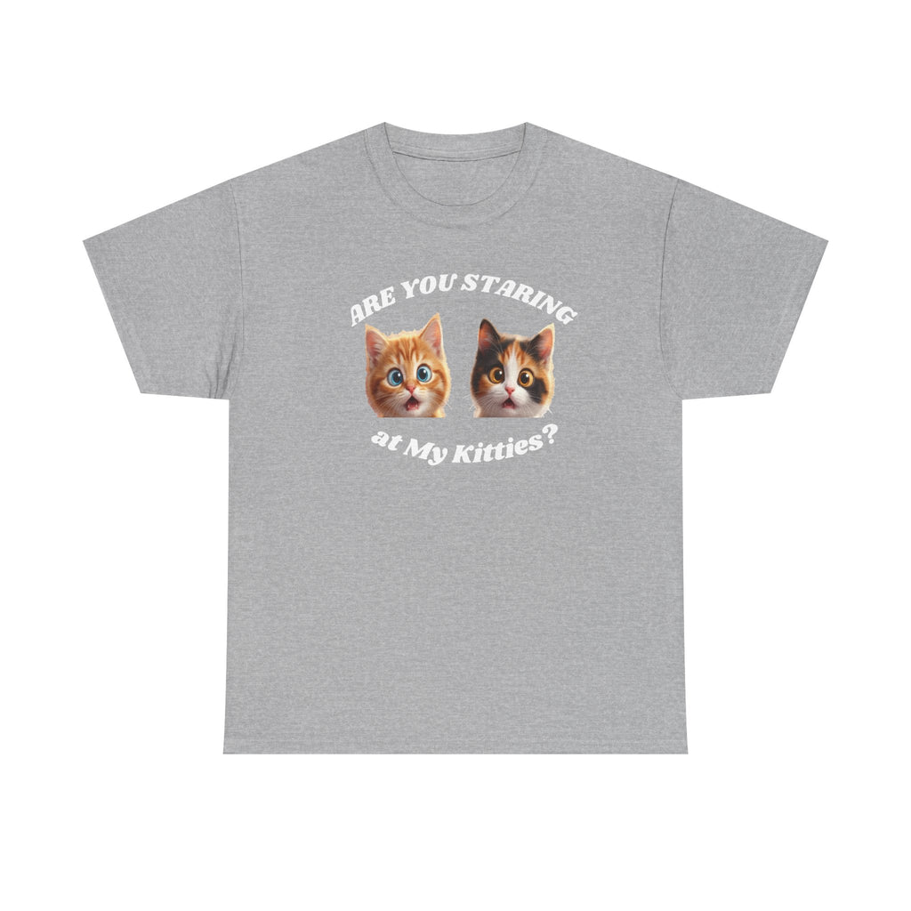 Silly Cat "Are You Staring" Tshirt