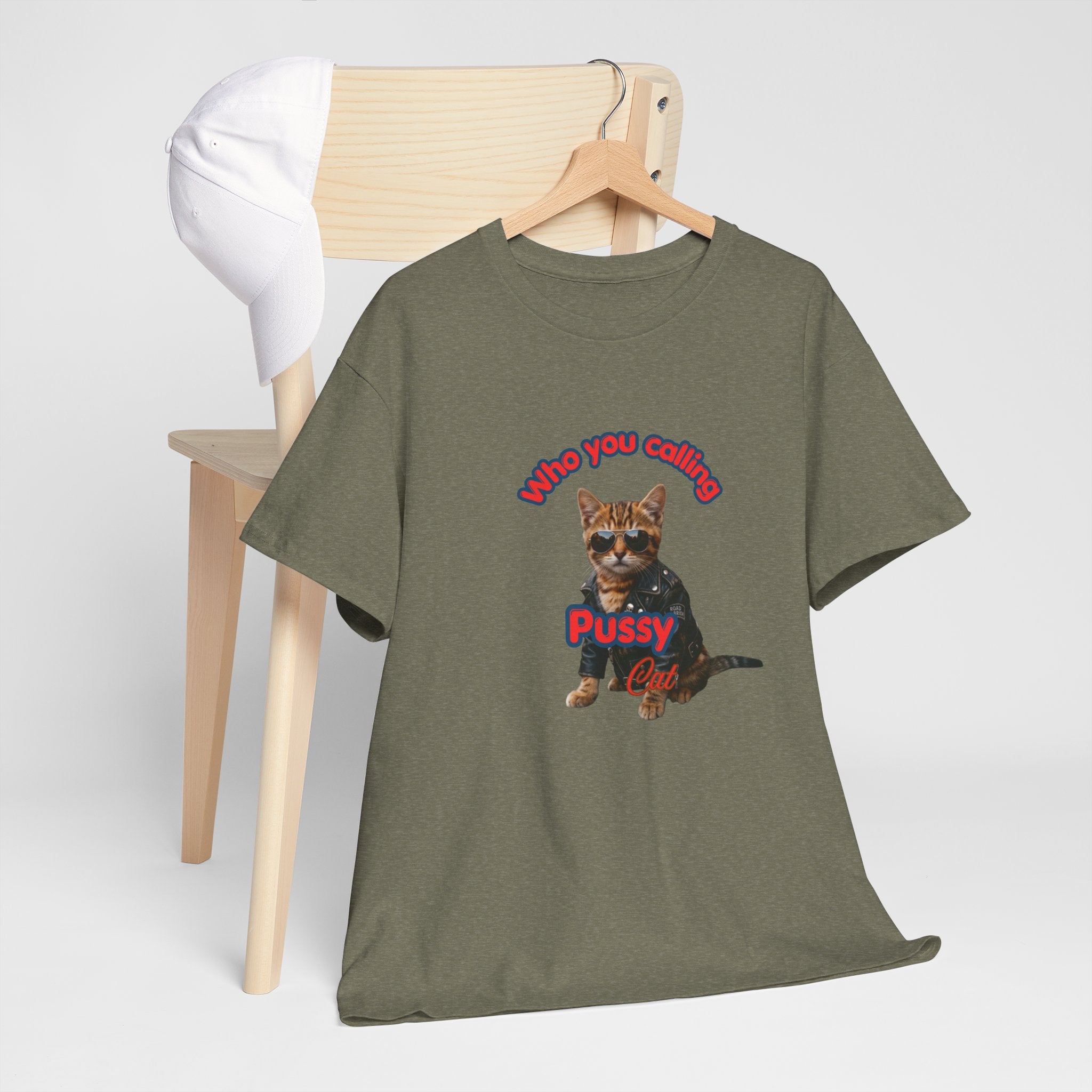 Crazy "Pussy Cat" Funny T-shirt