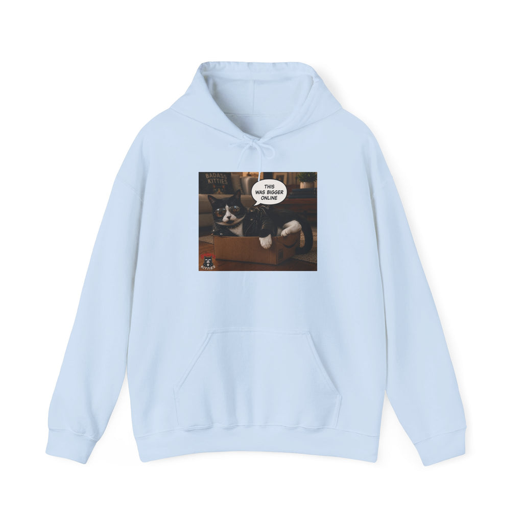 Cat Meme-This Was Bigger Online – Funny Badass Cat Hoodie