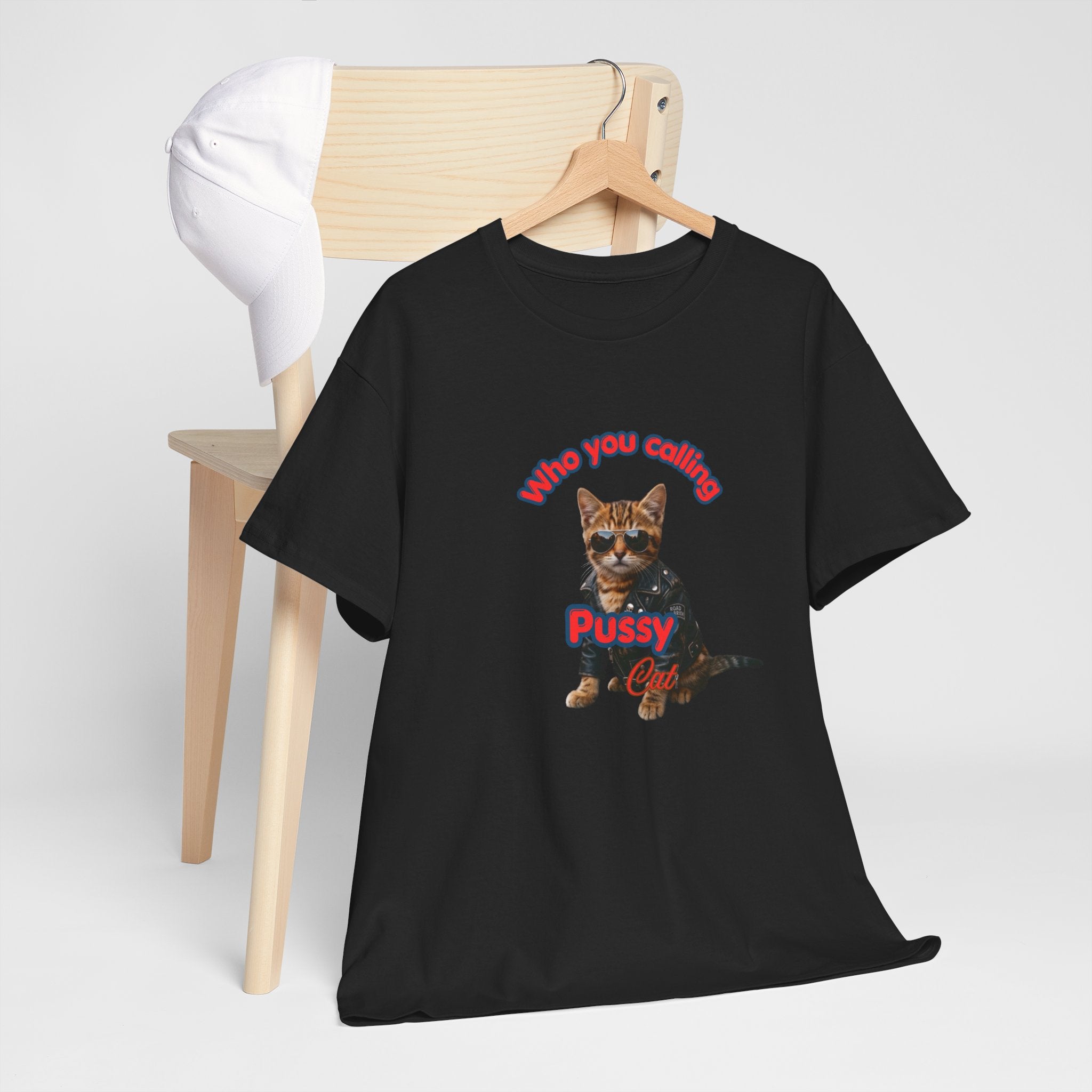 Crazy "Pussy Cat" Funny T-shirt