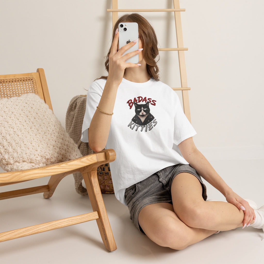 Bad-Ass Kitties™ Tee | Bruno Graphic Cat T-Shirt