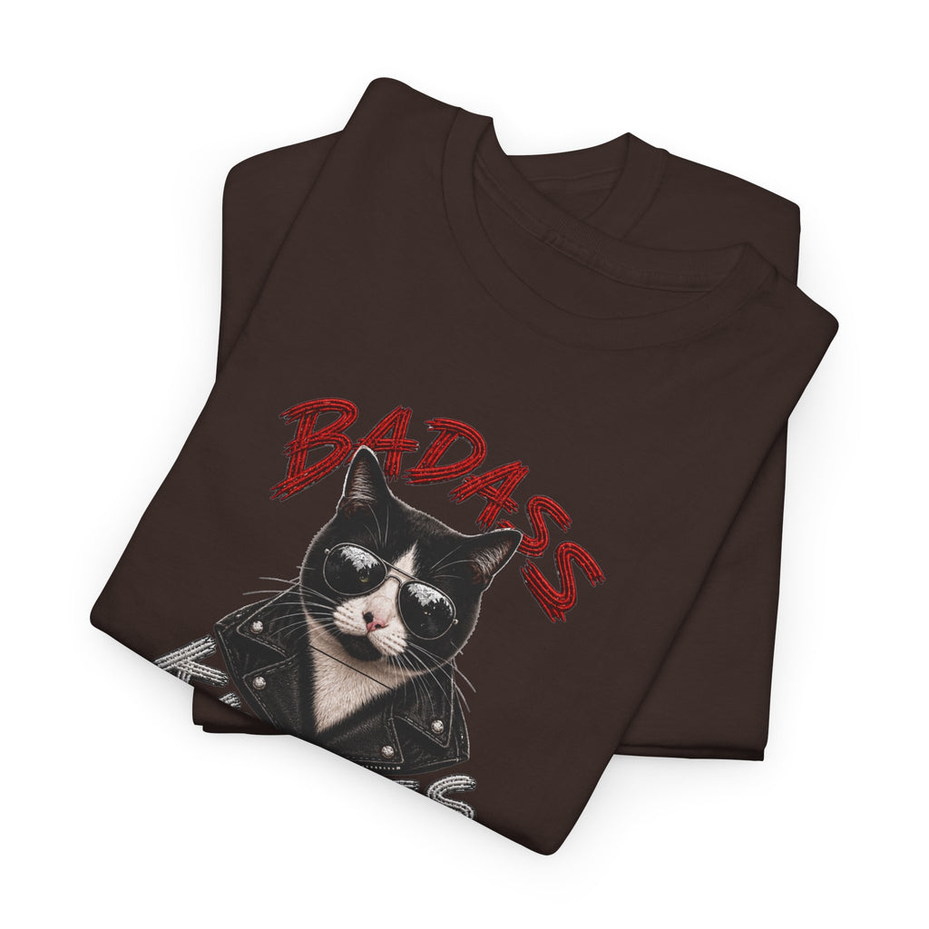 Bad-Ass Kitties™ Tee | Bruno Graphic Cat T-Shirt