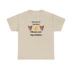 Cat Lovers "My Face is Up Here" Hilarious T-shirt